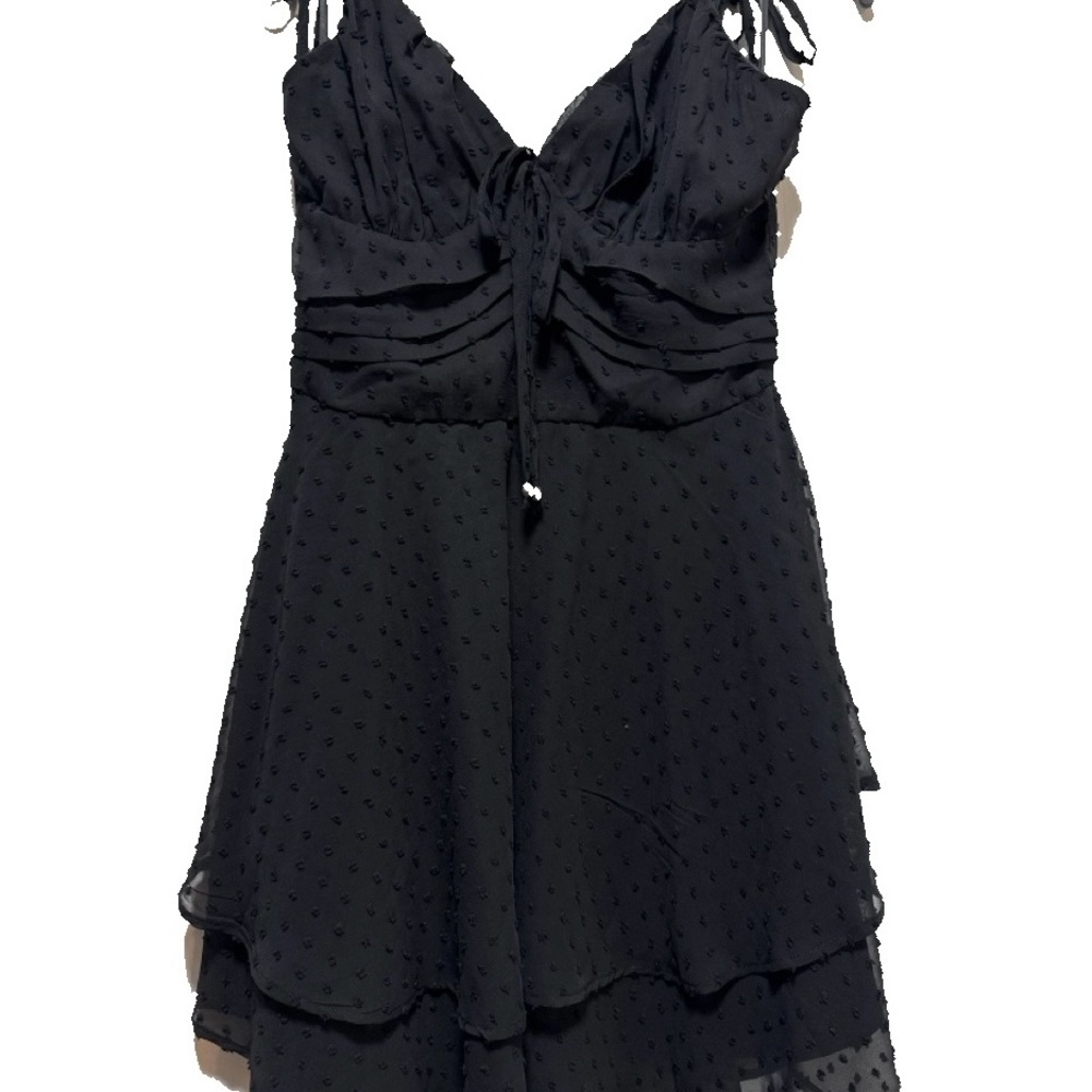 SHEIN Black Wedding Dress